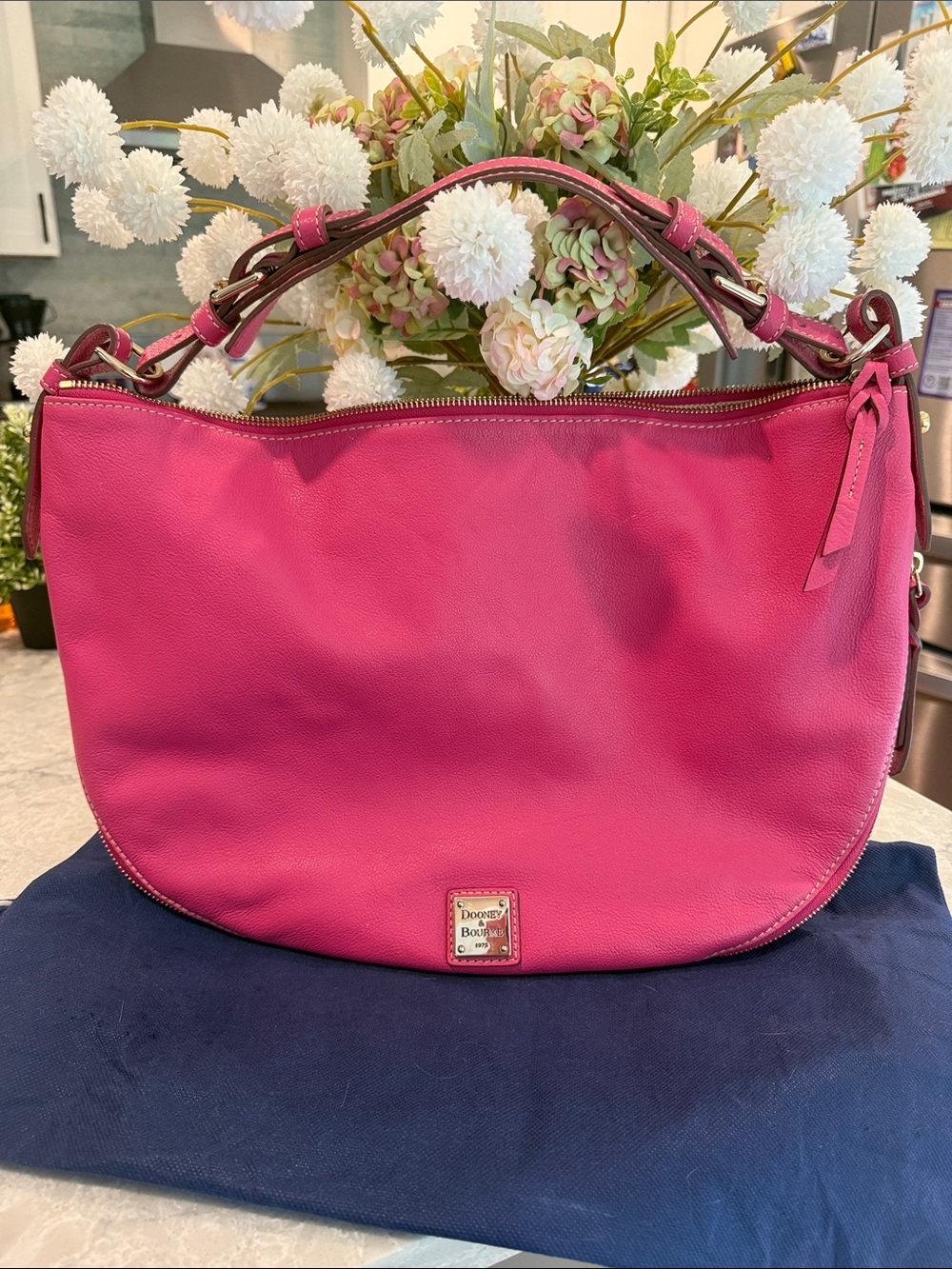 Dooney and Bourke Luna Crescent hobo bag